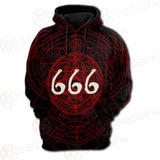 Satanic 666 SED-0294 Hoodie Raglan