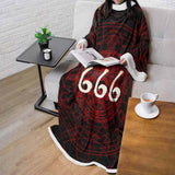 Satanic 666 SED-0294 Sleeved Blanket