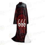 Satanic 666 SED-0294 Sleeved Blanket