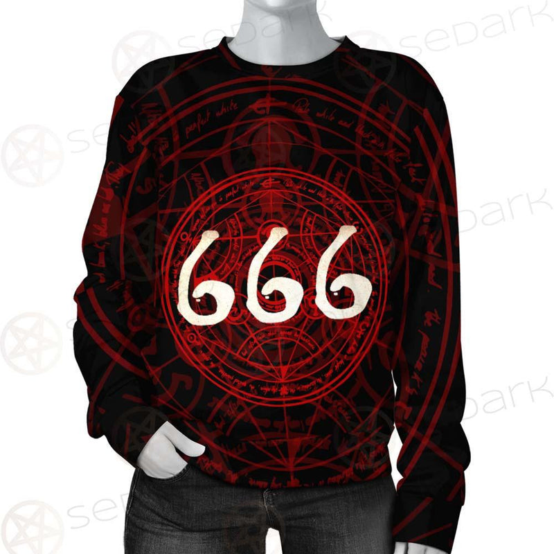 Satanic 666 SED-0294 Unisex Sweatshirt