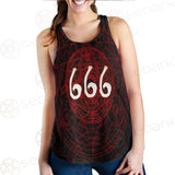 Satanic 666 SED-0294 Women Tank Top