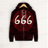 Satanic 666 SED-0294 Zip-up Hoodies