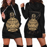 Lucifer Eye SED-0296 Hoodie Dress