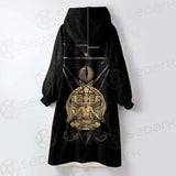 Lucifer Eye SED-0296 Oversized Sherpa Blanket Hoodie