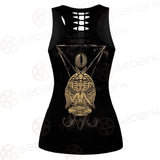 Lucifer Eye SED-0296 Hollow Out Tank Top
