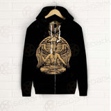 Lucifer Eye SED-0296 Zip-up Hoodies