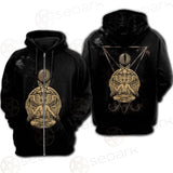 Lucifer Eye SED-0296 Hoodie Raglan Zip