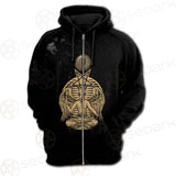 Lucifer Eye SED-0296 Hoodie Raglan Zip