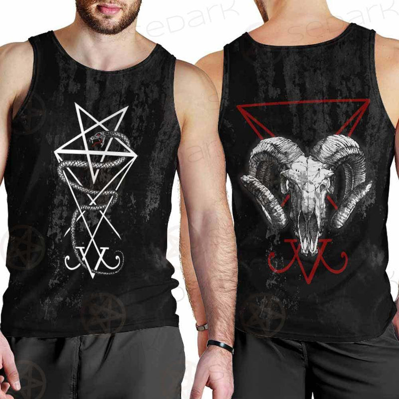Lucifer Snake SED-0297 Men Tank-tops