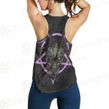 Pentagram Goat SED-0298 Women Tank Top