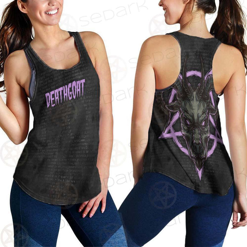 Pentagram Goat SED-0298 Women Tank Top