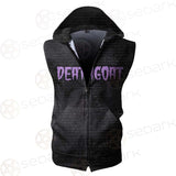 Pentagram Goat SED-0298 Zip Sleeveless Hoodie