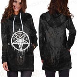 Pentagram Cross Inverted SED-0299 Hoodie Dress