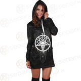 Pentagram Cross Inverted SED-0299 Hoodie Dress