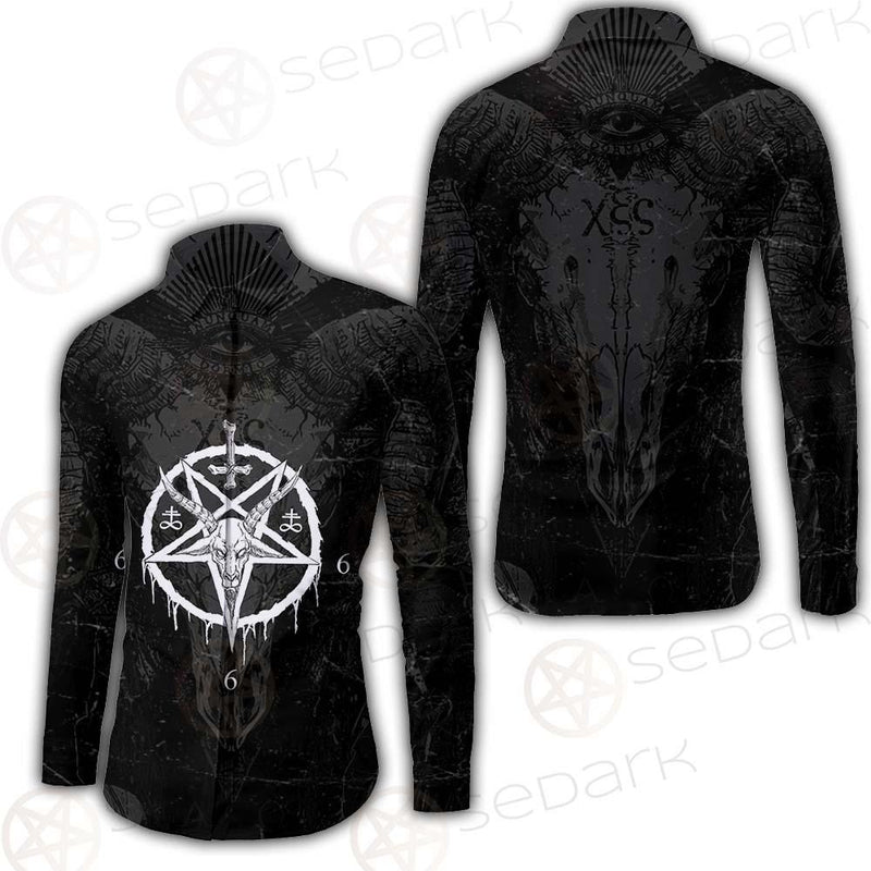 Pentagram Cross Inverted SED-0299 Shirt Allover
