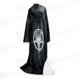 Pentagram Cross Inverted SED-0299 Sleeved Blanket