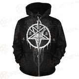 Pentagram Cross Inverted SED-0299 Hoodie & Zip-up Hoodie