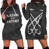 Satan My Father SED-0300 Hoodie Dress