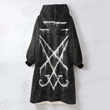 Satan My Father SED-0300 Oversized Sherpa Blanket Hoodie