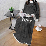 Satan My Father SED-0300 Sleeved Blanket