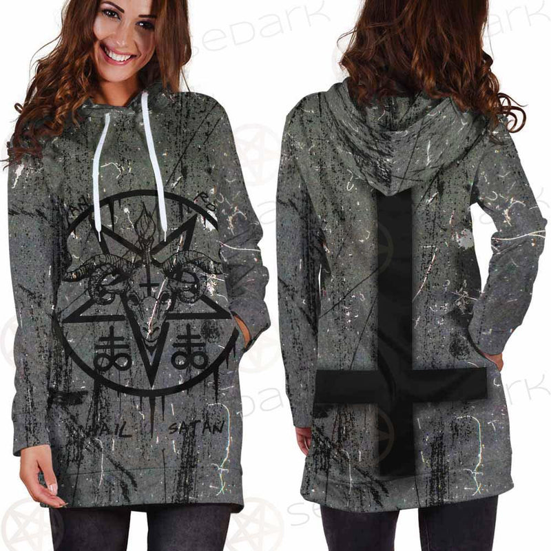 Satan Rocks SED-0301 Hoodie Dress