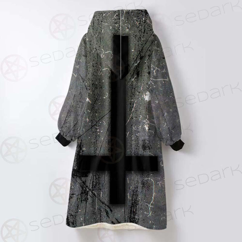 Satan Rocks SED-0301 Oversized Sherpa Blanket Hoodie