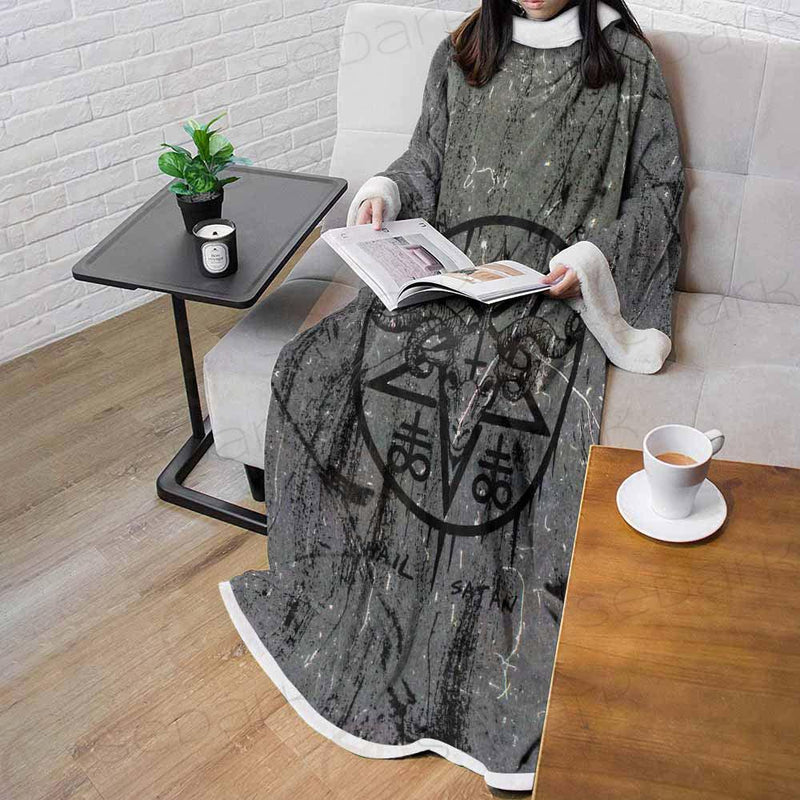 Satan Rocks SED-0301 Sleeved Blanket