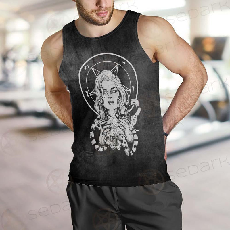 Satan My God SED-0302 Men Tank-tops