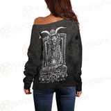 Baphomet Lotus SED-0303 Off Shoulder Sweaters