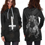 Satanic Cross Inverted SED-0304 Hoodie Dress