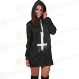 Satanic Cross Inverted SED-0304 Hoodie Dress