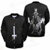 Satanic Cross Inverted SED-0304 Button Jacket