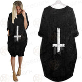 Satanic Cross Inverted SED-0304 Batwing Pocket Dress