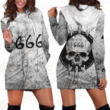 Satan 666 SED-0305 Hoodie Dress