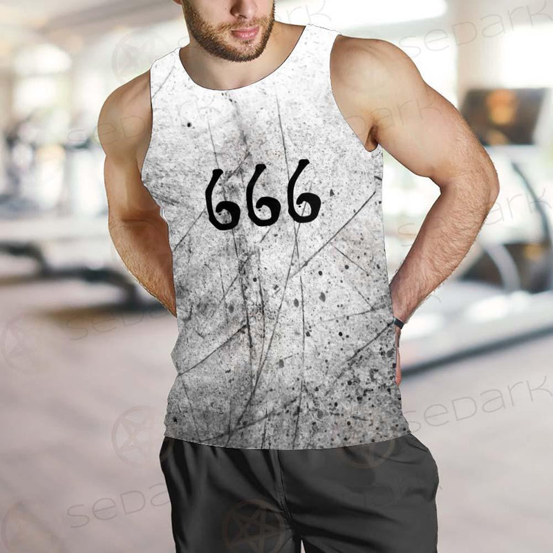 Satan 666 SED-0305 Men Tank-tops
