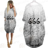 Satan 666 SED-0305 Batwing Pocket Dress