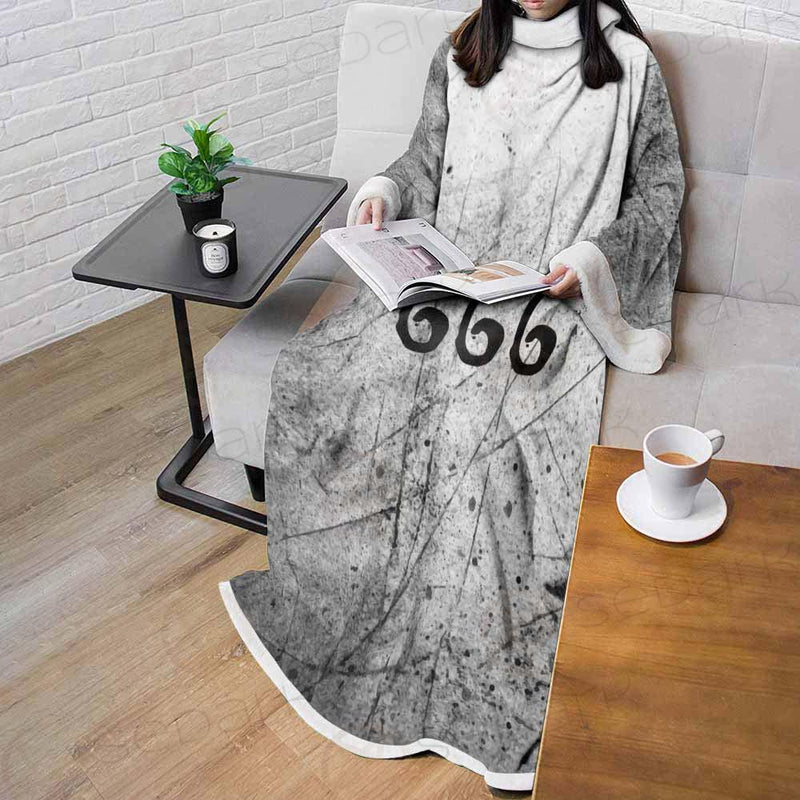 Satan 666 SED-0305 Sleeved Blanket