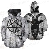 Satan Cross Inverted SED-0306 Hoodie & Zip-up Hoodie