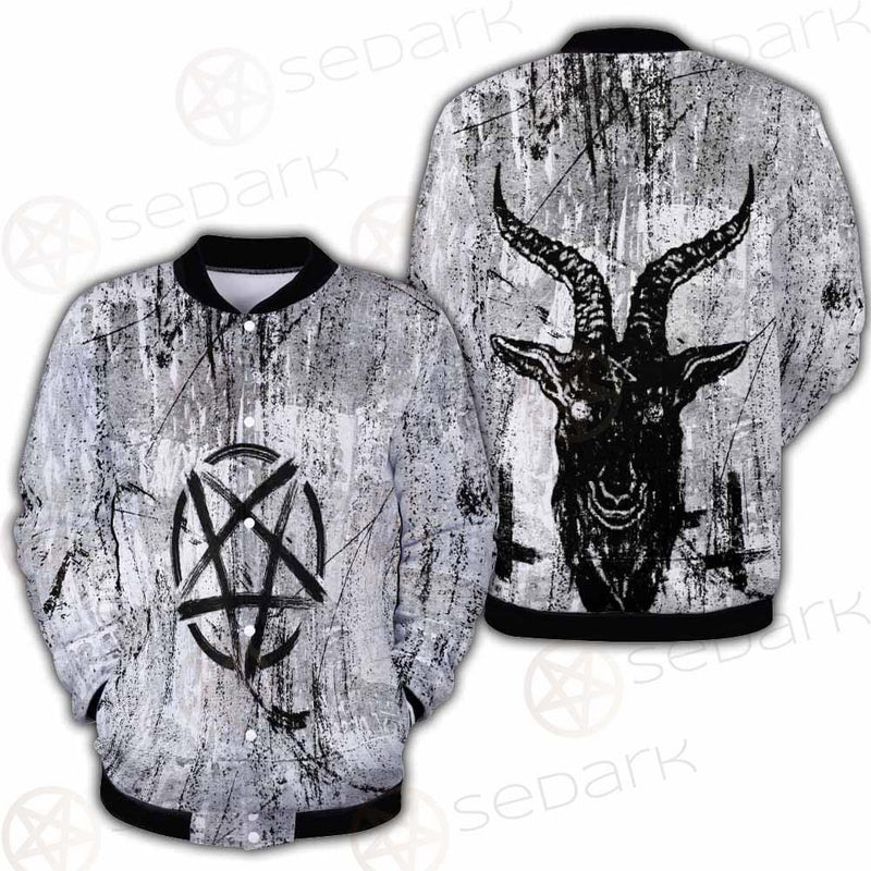 Satan Cross Inverted SED-0306 Button Jacket