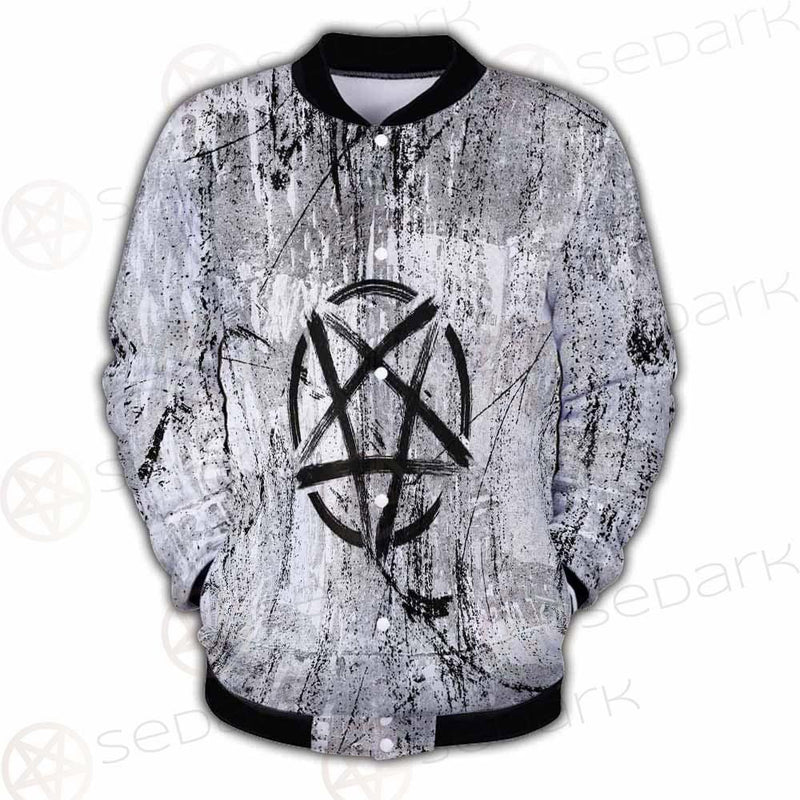 Satan Cross Inverted SED-0306 Button Jacket