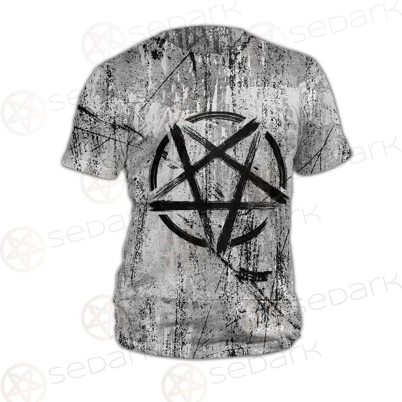 Satan Cross Inverted SED-0306 Unisex T-shirt