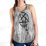 Satan Cross Inverted SED-0306 Women Tank Top