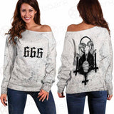 Satan 666 SED-0307 Off Shoulder Sweaters
