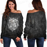 Satan Demon Triangle SED-0308 Off Shoulder Sweaters