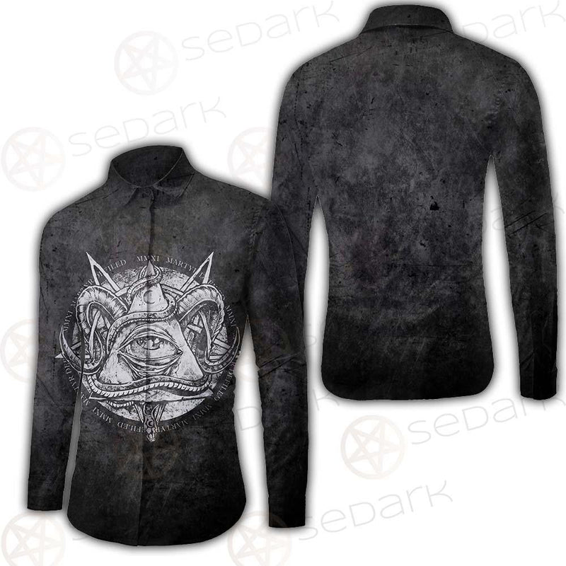 Satan Demon Triangle SED-0308 Shirt Allover