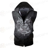 Satan Demon Triangle SED-0308 Zip Sleeveless Hoodie