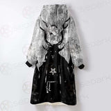 Satanic Silhouette SED-0309 Oversized Sherpa Blanket Hoodie