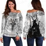 Satanic Silhouette SED-0309 Off Shoulder Sweaters