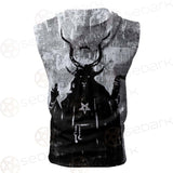 Satanic Silhouette SED-0309 Zip Sleeveless Hoodie