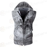 Satanic Silhouette SED-0309 Zip Sleeveless Hoodie